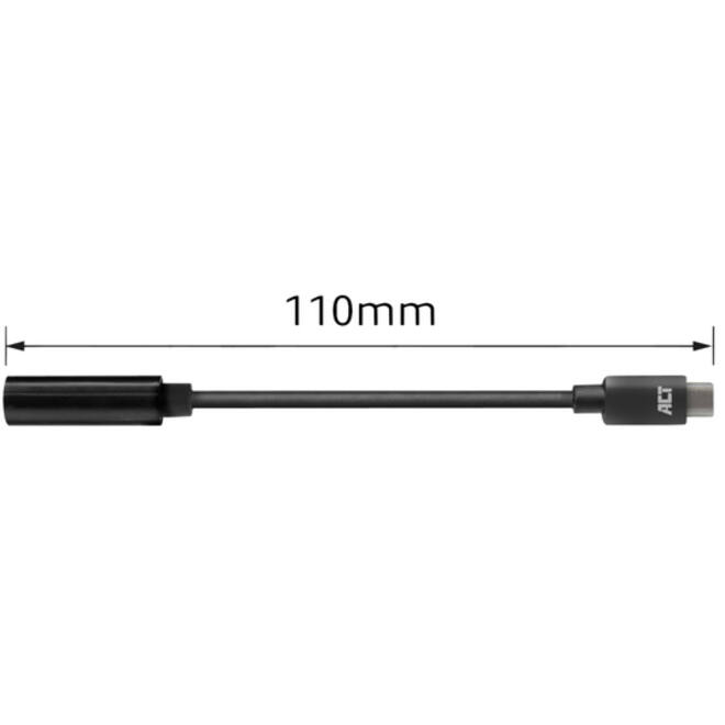 Adapter ACT USB-C naar 3.5mm audio jack