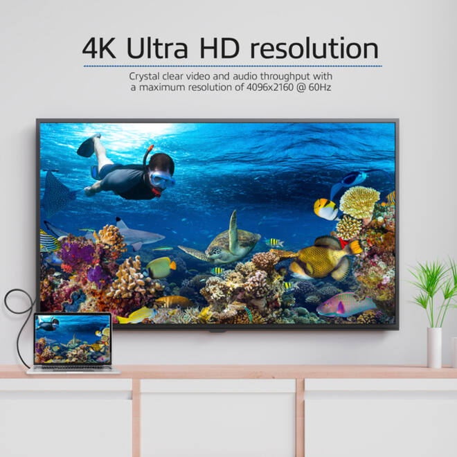Kabel ACT USB-C naar HDMI 60Hz 2 meter