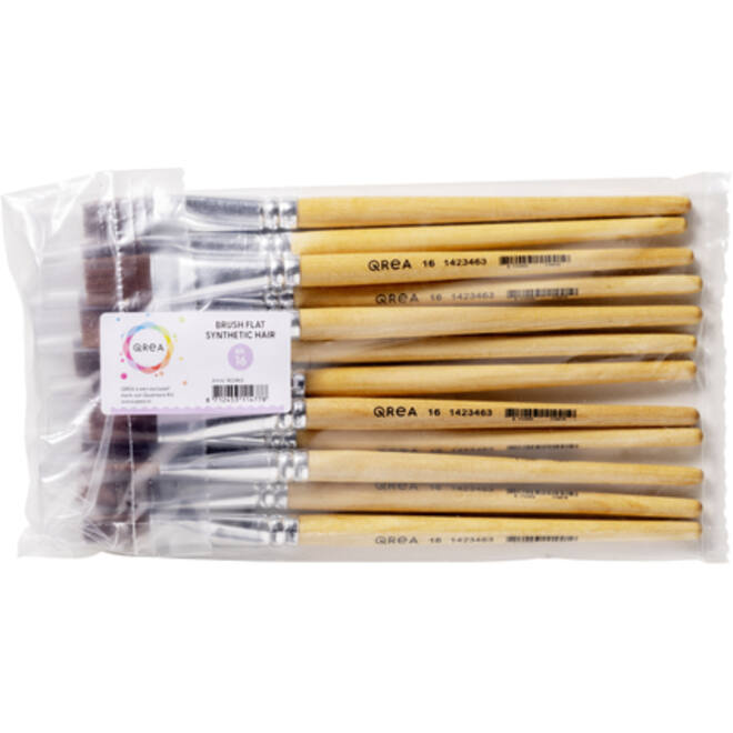 Kwast Qrea synthetisch haar nr 16 breedte 17,9mm