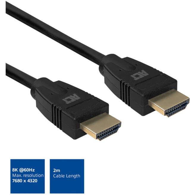 Kabel ACT HDMI Ultra High Speed 2 meter