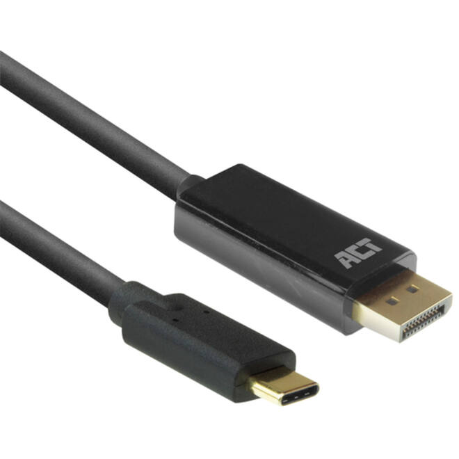 Kabel ACT USB-C naar Displayport 60Hz 2 meter