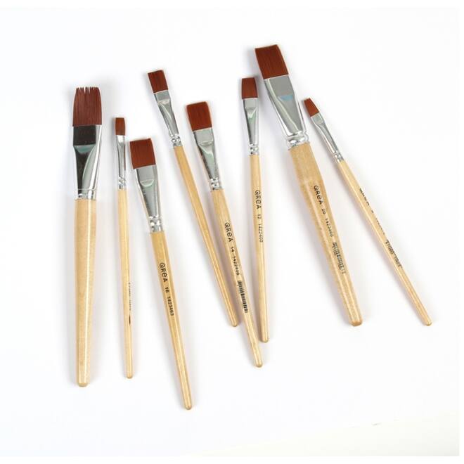 Kwast Qrea synthetisch set à 5 breedtes