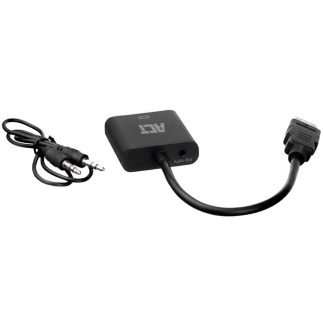 Adapter ACT HDMI naar VGA met audio