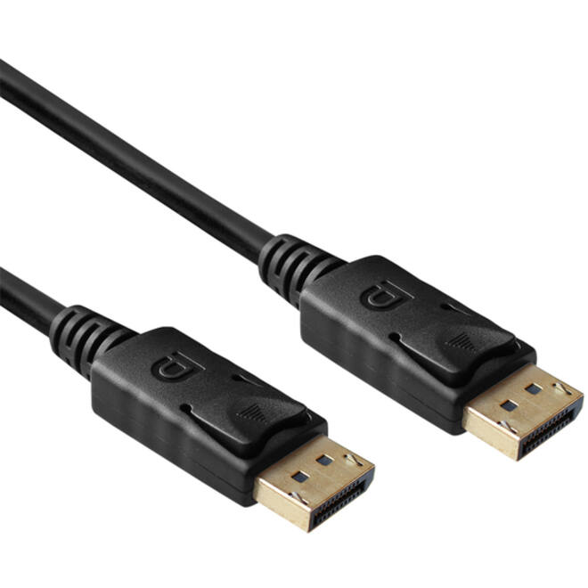 Kabel ACT DisplayPort 1.4 8K M-M 2 meter zwart