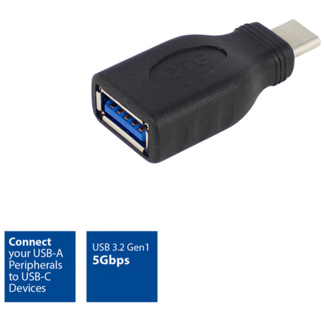 Adapter ACT USB-C naar USB-A