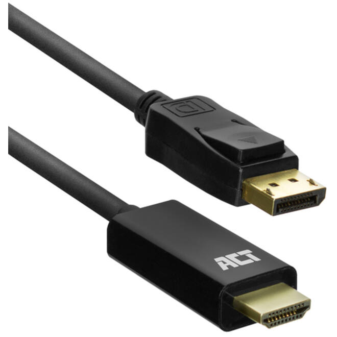 Kabel ACT DisplayPort naar HDMI 1,8 meter