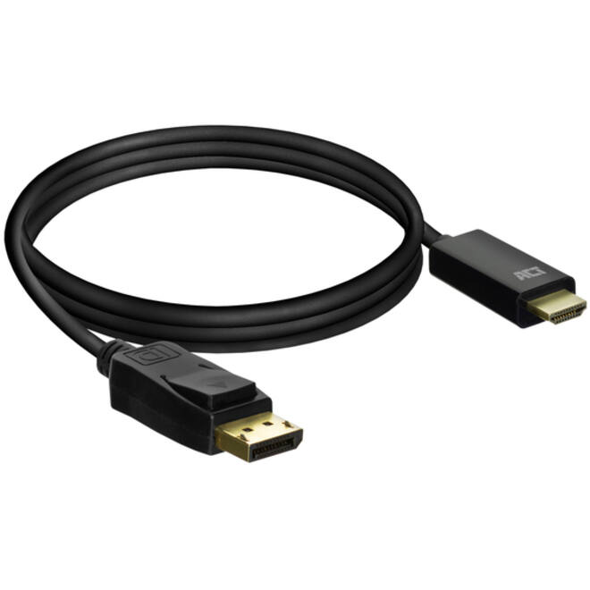 Kabel ACT DisplayPort naar HDMI 1,8 meter