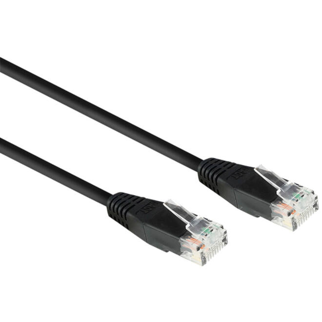 Kabel ACT CAT6 Network koper 2 meter zwart