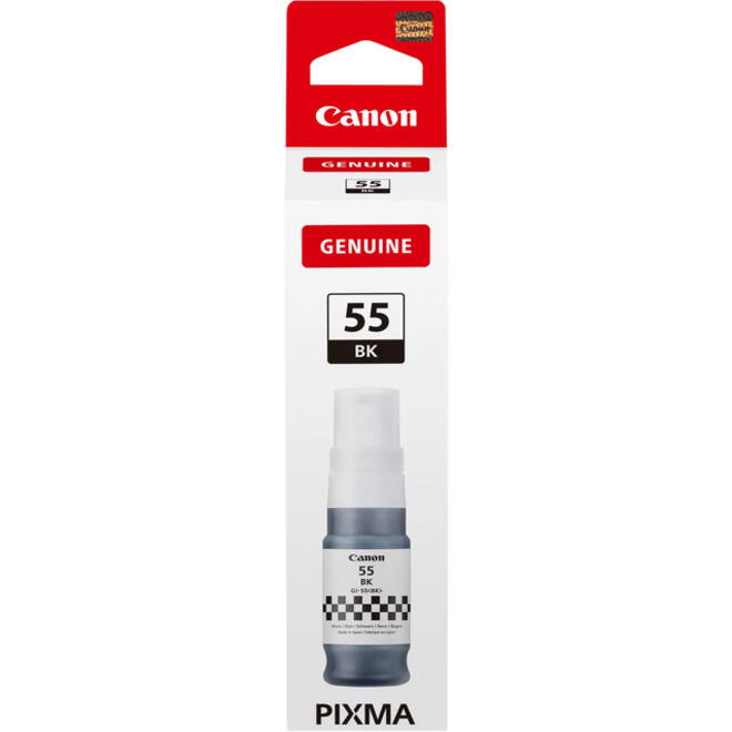 Navulinkt Canon GI-55 zwart