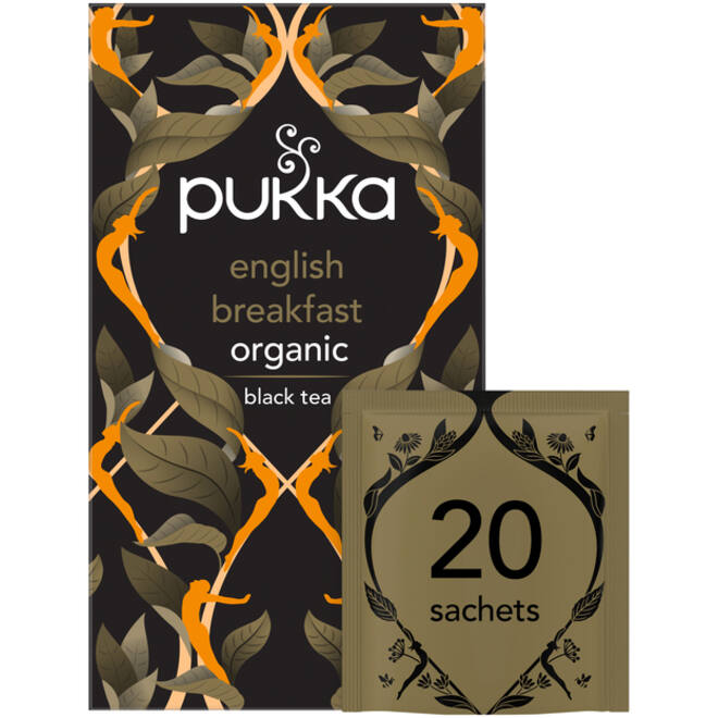 Thee Pukka English breakfast 20 zakjes