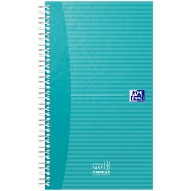 Task Manager Oxford 141x246 mm 115vel aqua