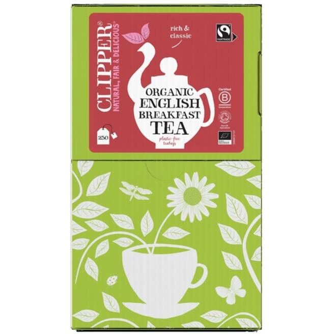 Thee Clipper English breakfast bio 250 zakjes