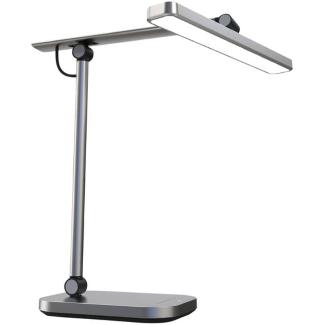 Bureaulamp Unilux Pureline led grijs