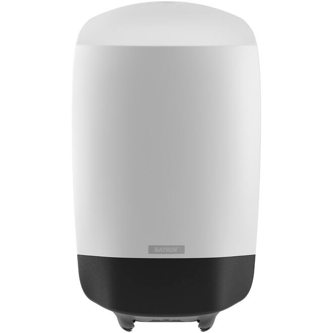 Poetspapierdispenser Katrin klein wit 82209