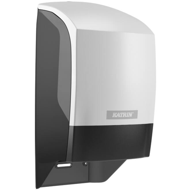 Toiletpapierdispenser Katrin systeemrol wit 77496