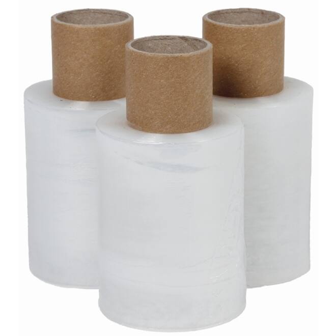 Wikkelfolie IEZZY 100mmx150m 20mu transparant
