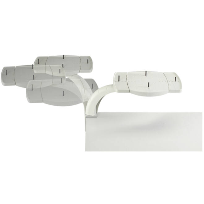 Telefoonarm MAUL compact plateau 22x36cm grijs
