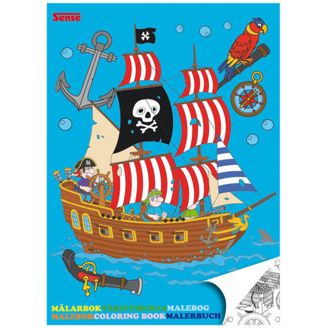 Kleurboek Haza Sense Piraten