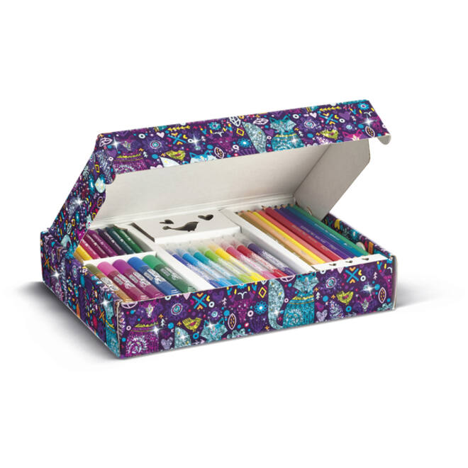 Tekenset Maped Color'Peps glitter 31-delig assorti