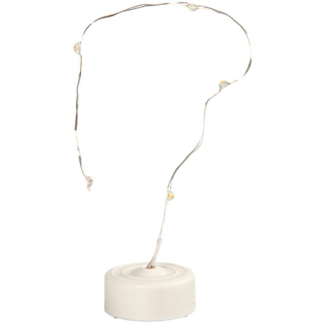 Lichtslinger Creativ Company LED zilverkleurig 27cm