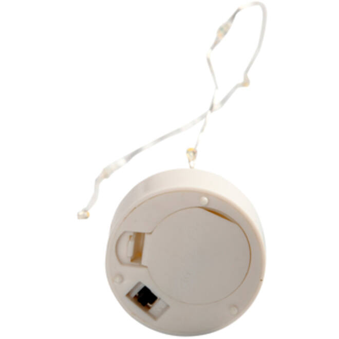 Lichtslinger Creativ Company LED zilverkleurig 27cm