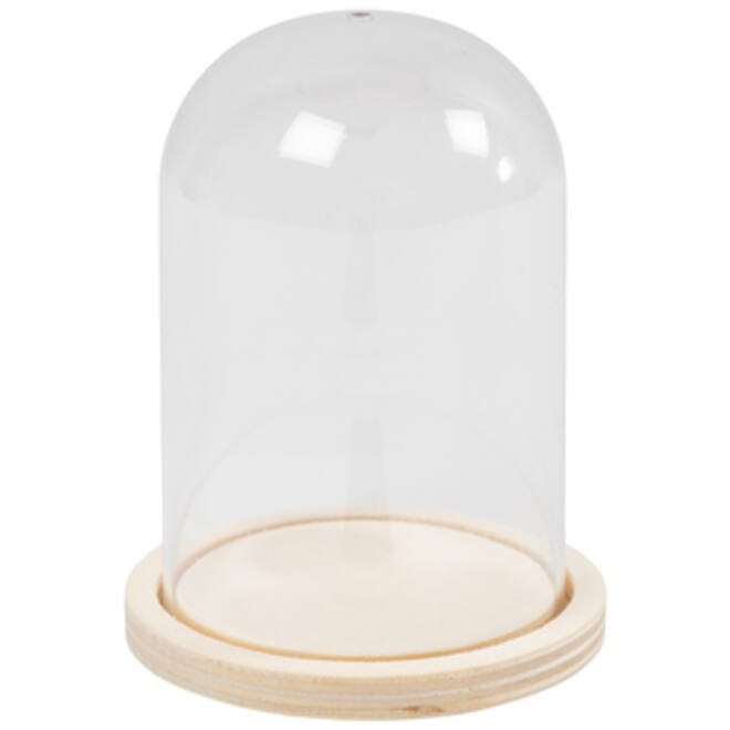 Stolp Creativ Company met houten voet 9.5cm x 6cm