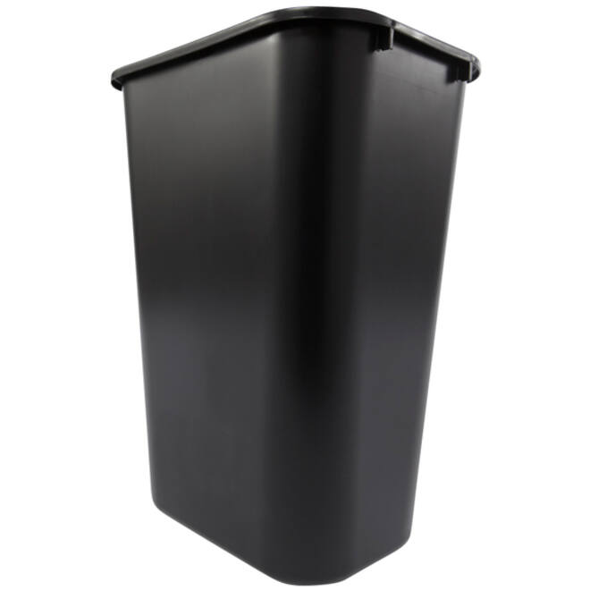 Afvalbak Rubbermaid groot 39liter zwart