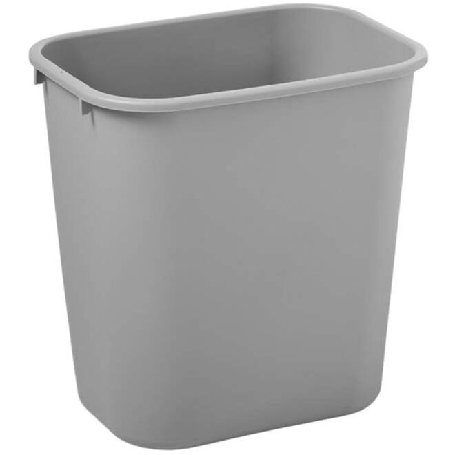 Afvalbak Rubbermaid medium 26liter grijs