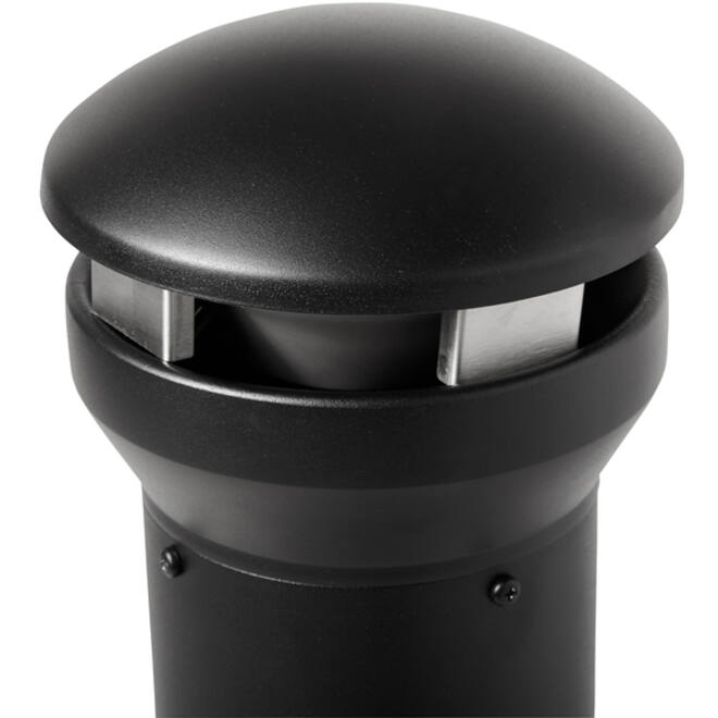 Asbak Rubbermaid Infinity Genie staand zwart