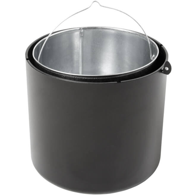 Asbak Rubbermaid Infinity Genie staand zwart