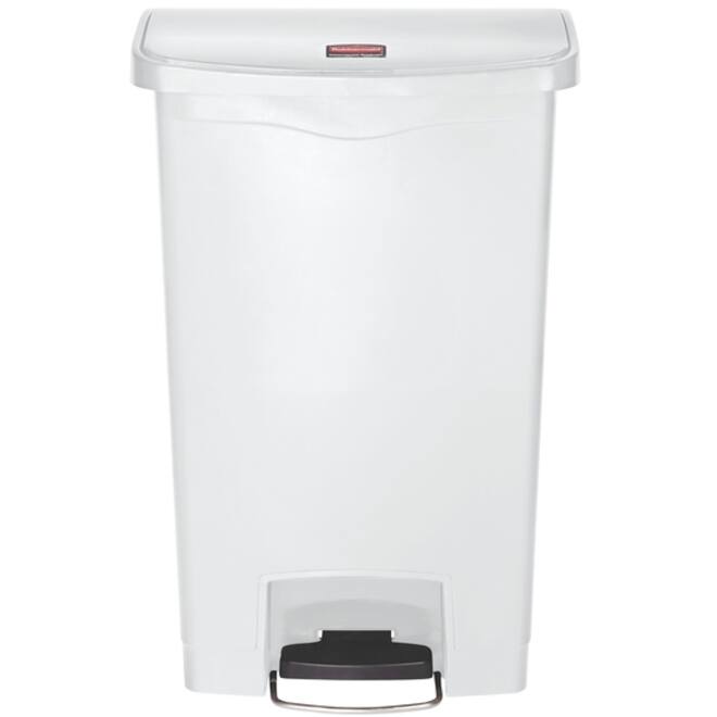 Pedaalemmer Rubbermaid Slim Jim Step-On 50liter wit
