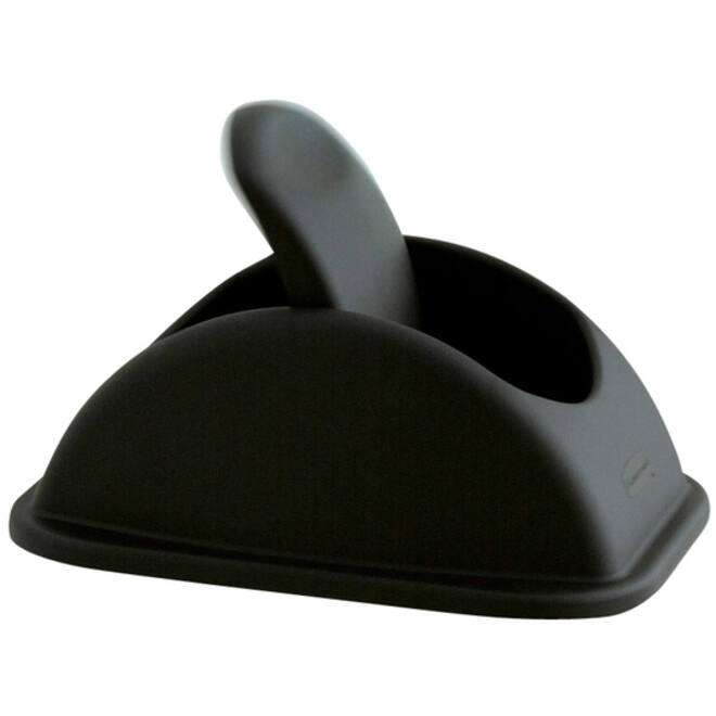 Deksel Rubbermaid medium 26liter zwart