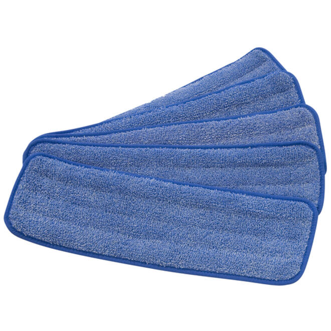 Vlakmop Rubbermaid Hygen microvezel 40cm blauw