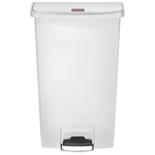 Pedaalemmer Rubbermaid Slim Jim Step-On 68liter wit