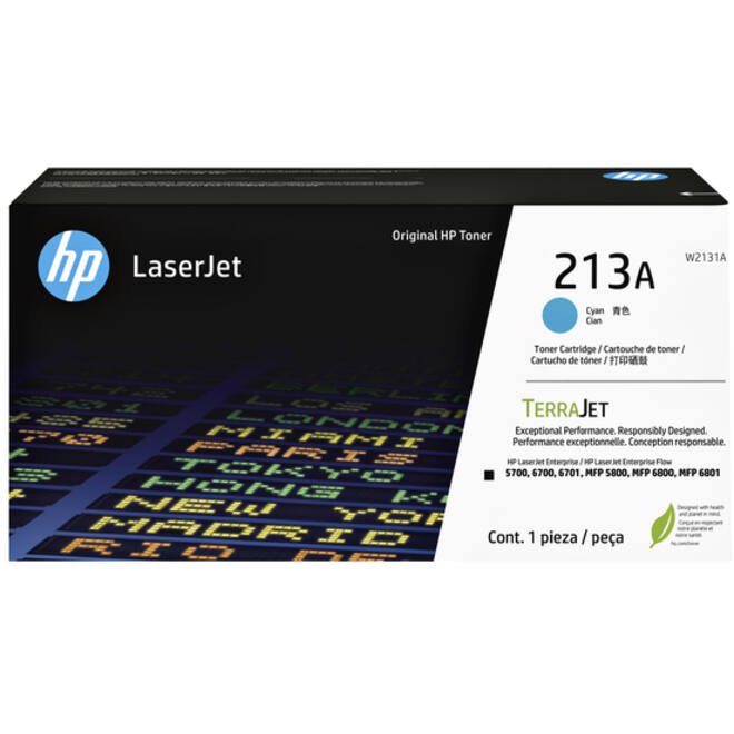 Tonercartridge HP W2131A 213A blauw