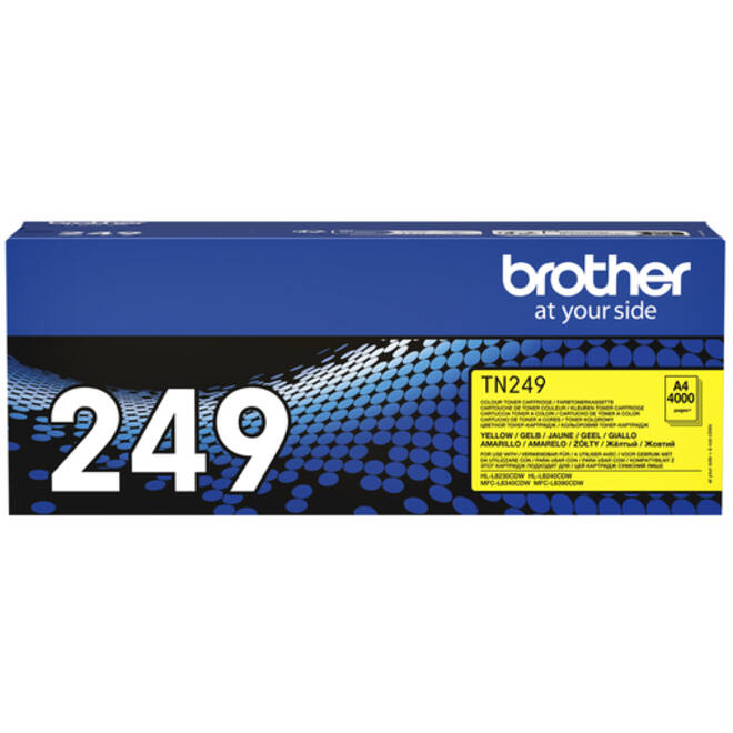 Toner Brother TN-249Y geel