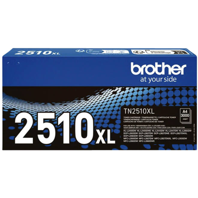 Toner Brother TN-2510XL zwart