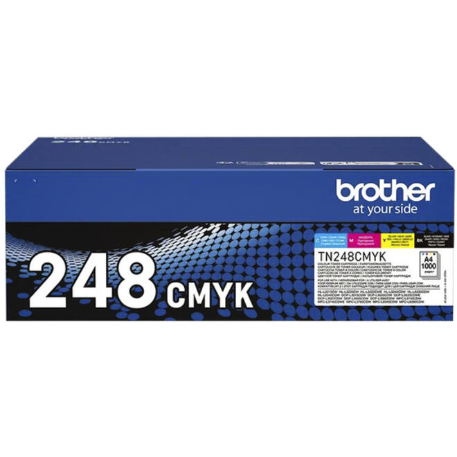 Toner Brother TN-248VAL zwart en kleur