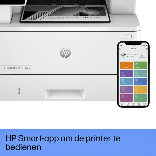 Multifunctional Laser printer HP laserjet 4102dw
