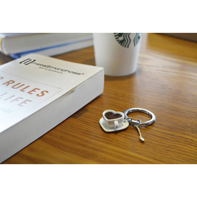 Sleutelhanger Metalmorphose "Coffee lover"