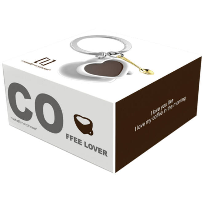 Sleutelhanger Metalmorphose "Coffee lover"