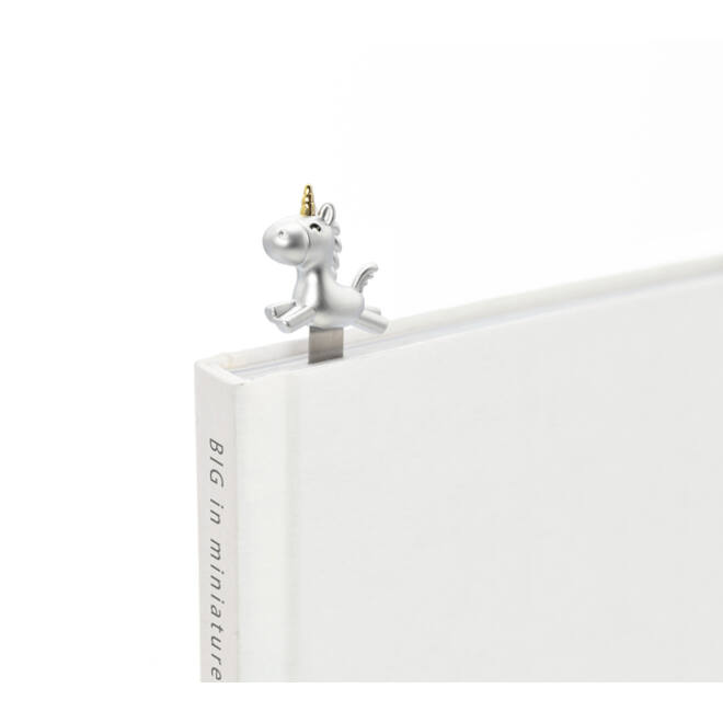 Boekenlegger Metalmorphose eenhoorn