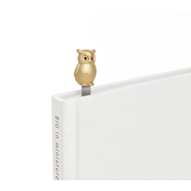 Boekenlegger Metalmorphose uil