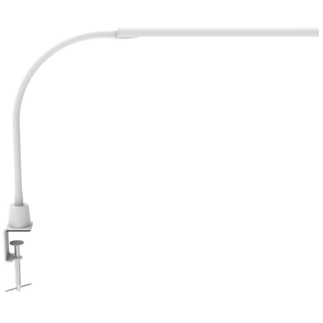 Bureaulamp MAUL Pirro LED dimbaar tafelklem wit