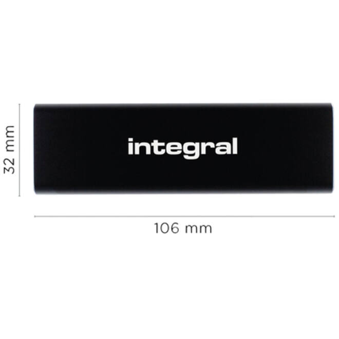 SSD Integral USB-C extern portable 3.2 2TB