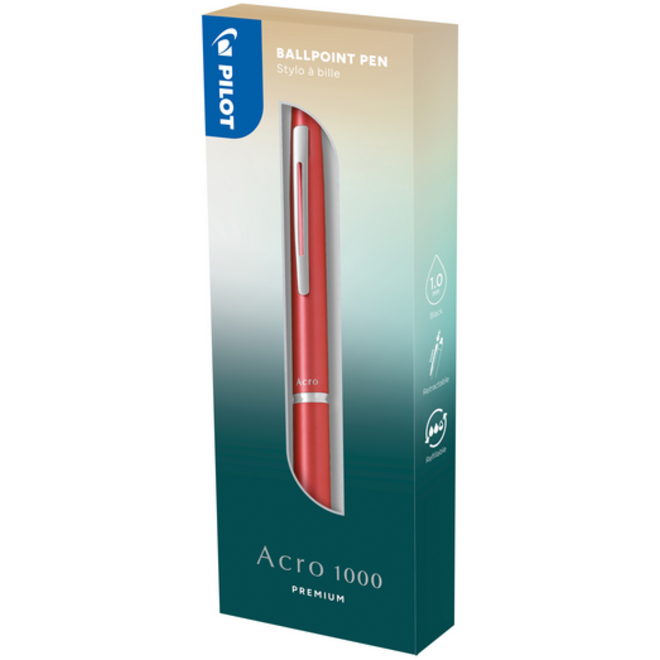 Balpen PILOT Acro 1000 medium assorti