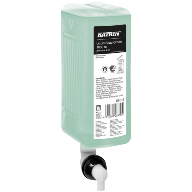 Handzeep Katrin Green 1000ml 86511