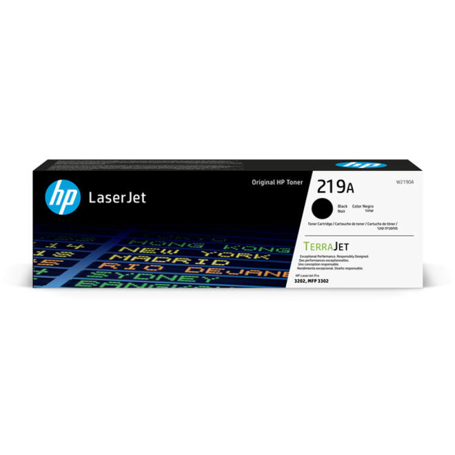 Tonercartridge HP W2190A 219A zwart