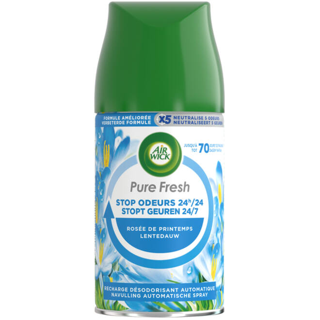 Luchtverfrisser AirWick PF Lentedauw refill 250ml