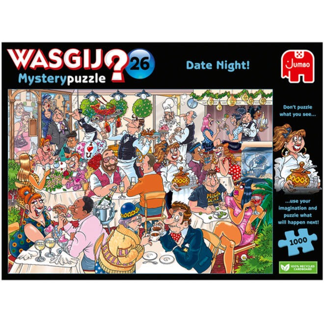 Puzzel Wasgij Mystery 26 Date Night! 1000 stukjes